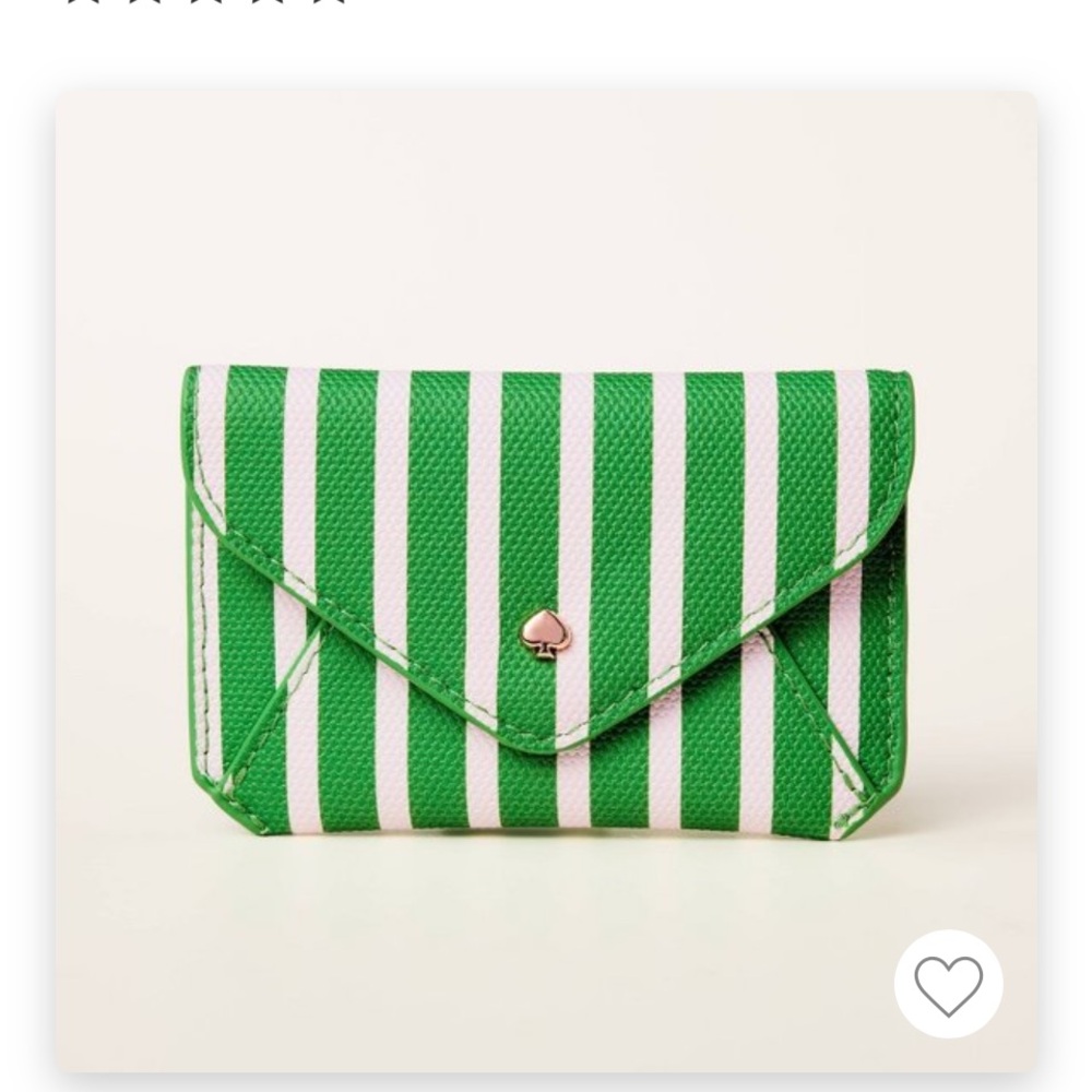 kate spade x target striped card holder
